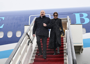 İlham Əliyev Serbiyaya rəsmi səfərə gəlib