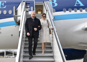 İlham Əliyev Almaniyaya səfərə gəlib