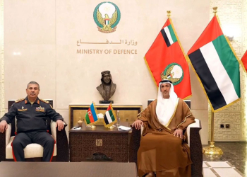 Azərbaycan və BƏƏ arasında hərbi əməkdaşlığın inkişaf perspektivləri müzakirə edilib