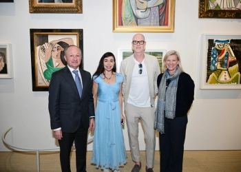 Leyla Əliyeva Luvr Əbu-Dabi muzeyini və İbrahim Ailə Evini ziyarət edib