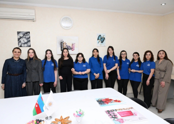 Leyla Əliyeva və Alena Əliyeva Gəncə Autizm Mərkəzi ilə tanış olublar